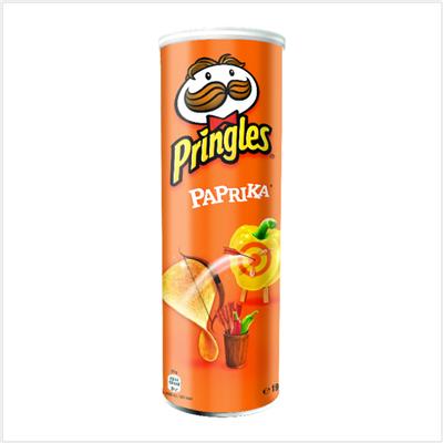 Chips tuiles PRINGLES Sweet Paprika - Le lot de 3 boîtes de 175g