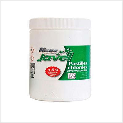 Pastilles de javel effervescentes 500g - La boite de 150