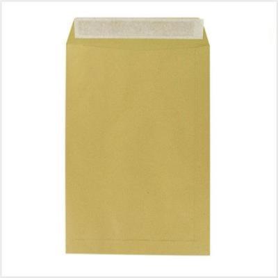 Pochette Kraft brun 229 x 324 mm (C4) 90g - Sans fenêtre - Lot de 50