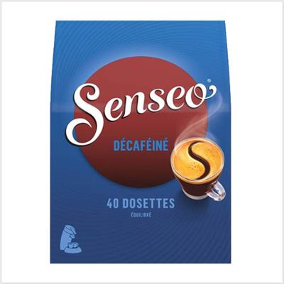 Café dosettes Senseo Décaféiné - Le sachet de 40