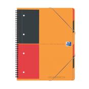 Cahier trieur Organiserbook OXFORD A4+ perfor & quadrill 5x5 - 160 pages - Le lot de 2