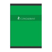 Cahier Conqurant A4 - 21x29.7 cm - Piqures 96p - Quadrill 5x5 - Le lot de 5