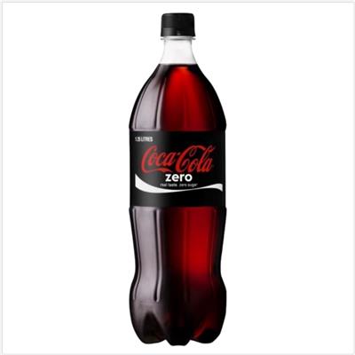 Coca-Cola Zéro sans sucre 1,25 L - Le pack de 6 bouteilles