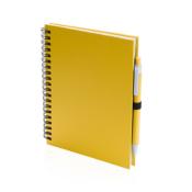 Cahier A5 KOGUEL carton recycl 70 feuilles et stylo inclus