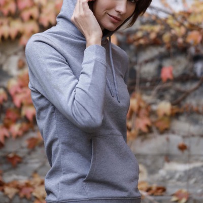 Sweat-shirt à capuche femme PREMIUM French Terry 400g/m²