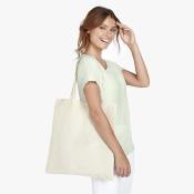 Sac shopping  anses longues ORGANIC ZEN 100% coton BIO 115g/m