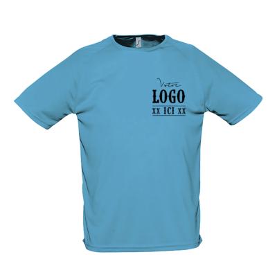 T-Shirt sport Homme SPORTY 100% polyester 140g/m²