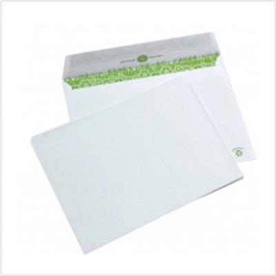 Enveloppes blanches recylées 162 x 229 mm (C5) - 80g - Sans fenêtre - Lot de 50