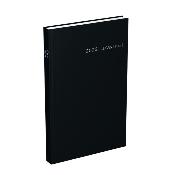 Agenda journalier carr 2023 Lecas euros cents - 14 x 22 cm - 1 jour / page - Noir