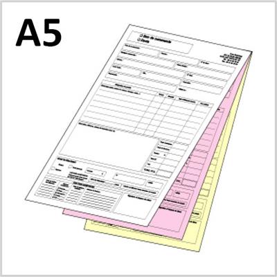 Liasses autocopiantes A5