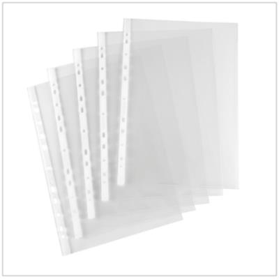 Pochettes perforées transparentes ultra-résistantes PVC ELBA - Lot de 10