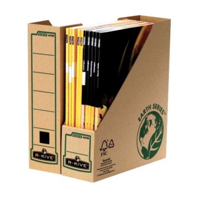 Porte-revues carton Fellowes - dos 8cm - lot de 5