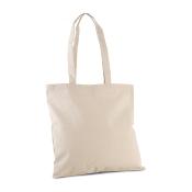 Sac shopping à anses longues VEGAN 100% coton BIO 310g/m²