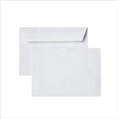 Enveloppes blanches 114 x 162 mm (C6) - 80g - Sans fenêtre - Lot de 50