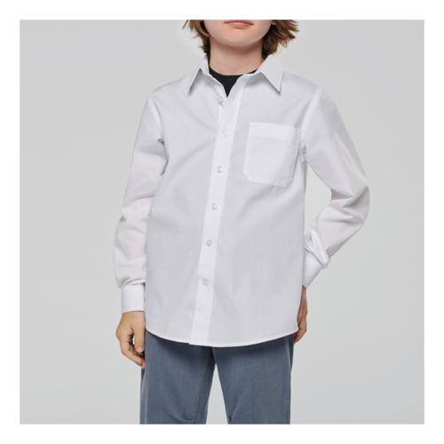 Chemise popeline enfant 125g/m²