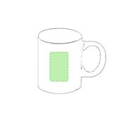 Mug en céramique LUTIN 8 cl - Blanc