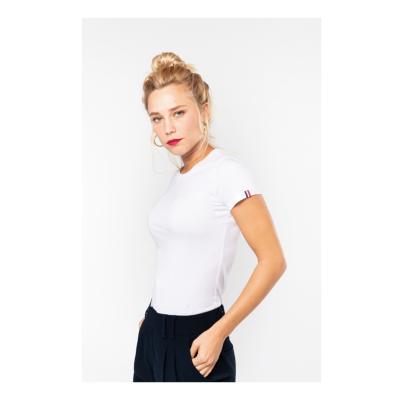 T-Shirt col rond Femme ORIGINE FRANCE GARANTIE 100% coton BIO 170g/m²