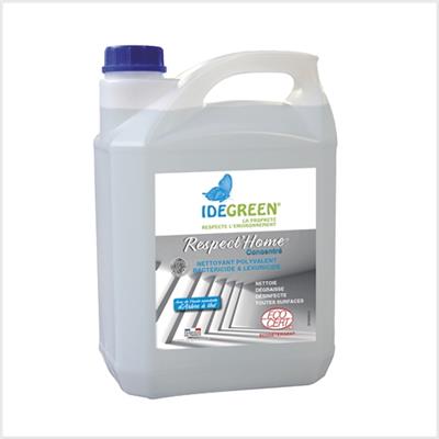 Désinfectant alimentaire sols & surfaces bactéricide Ecolabel - Bidon de 5L