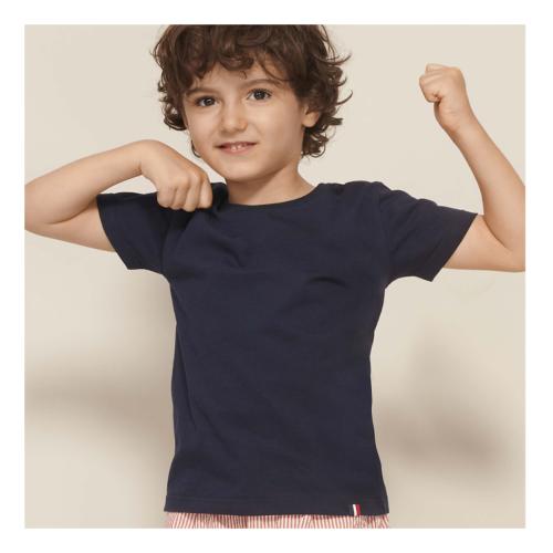 T-shirt enfant col rond origine France 100% coton 150g/m²