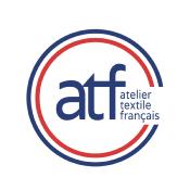 Sac shopping à anses longues ATF Fabriqué en France 100% coton BIO 150g/m²