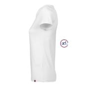 T-shirt femme col rond Origine France LOLA 100% coton 150g/m²