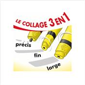 Tube colle Uhu Twist & Glue 35g - Le lot de 2