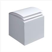 Bloc cube papier blanc recyclé 90g - 620 feuilles - Le bloc