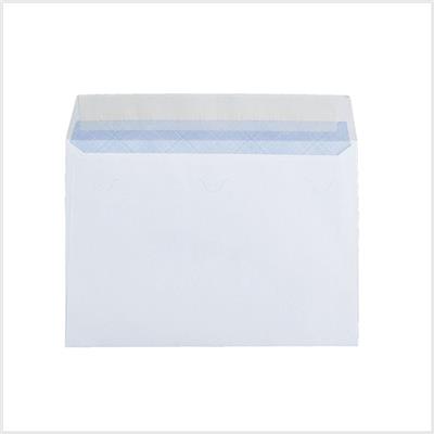 Enveloppes blanches 114 x 162 mm (C6) - 80g - Sans fenêtre - Lot de 50