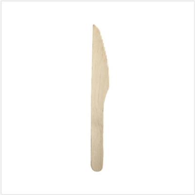 Couteau en bois 16 cm - Le paquet de 100