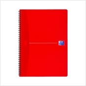 Cahier spirale OXFORD Essentials A4 - 21 x 29,7 cm - 100 pages - Quadrillé 5x5 - Lot de 2 cahiers