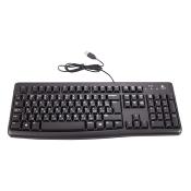 Clavier filaire Logitech K120 AZERTY USB - Noir