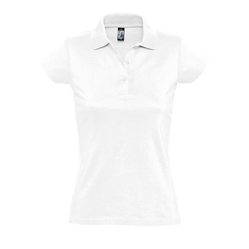 Polo manches courtes femme PRESCOTT 100% coton 170g/m²