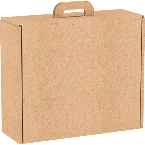 Valisette carton kraft rectangle 38.4 x 32.5 x 11.5