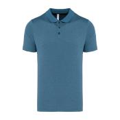 Polo chiné manches courtes homme 145 g/m²
