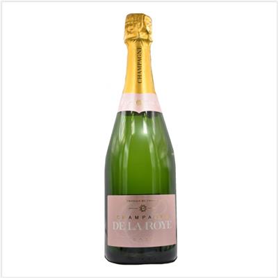 Champagne Rosé DE LA ROYE 75 cl - Le carton de 6