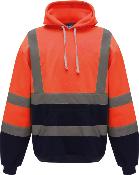 Sweatshirt capuche haute visibilité YOKO 280g/m²