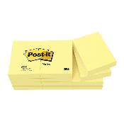 Notes POST-IT 38 x 51 mm - Jaune - Le lot de 12 blocs