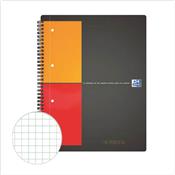 Notebook A4+ OXFORD perforé - petits carreaux - Le lot de 2 blocs
