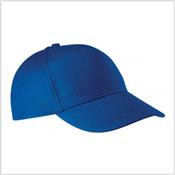 Casquette en coton 5 panneaux Royal