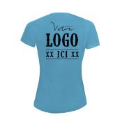 T-Shirt sport Femme SPORTY 100% polyester 140g/m²