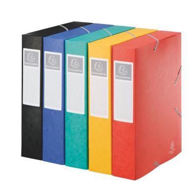 Boîte de classement Exacompta Cartobox - Dos de 6 cm - A la couleur - Le lot de 2