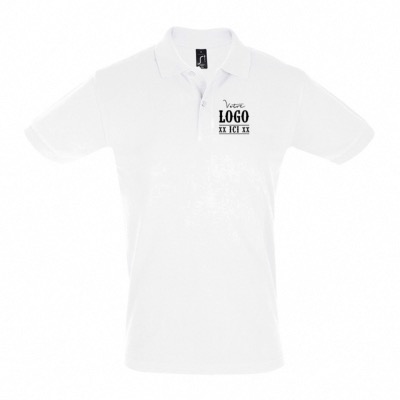 Polo maille piquée homme PERFECT 100% coton 180g/m²