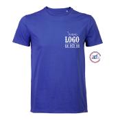 T-shirt homme col rond Origine France LEON 100% coton 150g/m²