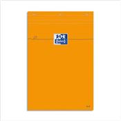 Bloc de bureau A4 OXFORD - 80 feuilles - Quadrillé 5x5 - Le lot de 2 blocs