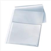 Pochettes perforées transparentes lisses - Polypro 7/100e - Lot de 50