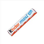 Barres de chocolat au lait KINDER Maxi 21g - Le lot de 36