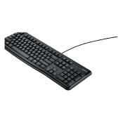 Clavier filaire Logitech K120 AZERTY USB - Noir