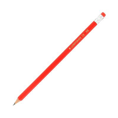 Crayon à papier graphite HB avec gomme - La boite de 12