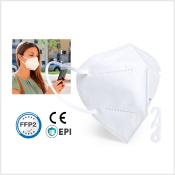 Masque auto-filtrant FFP2 blanc avec emballage individuel