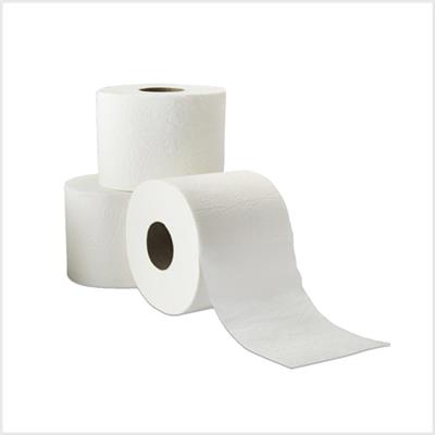 Papier toilette blanc Ecolabel - Le lot de 12 rouleaux